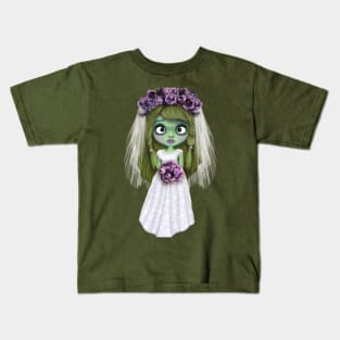 Spooky bride Kids T-Shirt